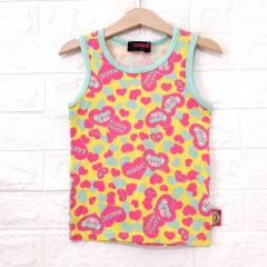 EARTHMAGIC、120cm、タンクトップ、綿・ポリウレタン、女の子用