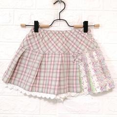 knit planner、130cm、スカート、綿、女の子用