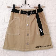 ALGY、140cm、スカート、綿、女の子用