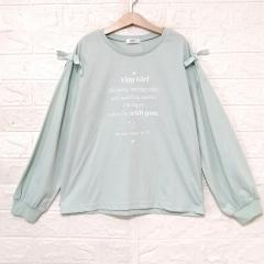 ALGY、150cm、Tシャツ、綿・ポリエステル、女の子用