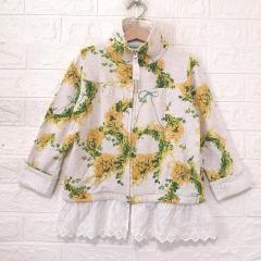 HAKKA KIDS、120cm、カーディガン、綿、女の子用