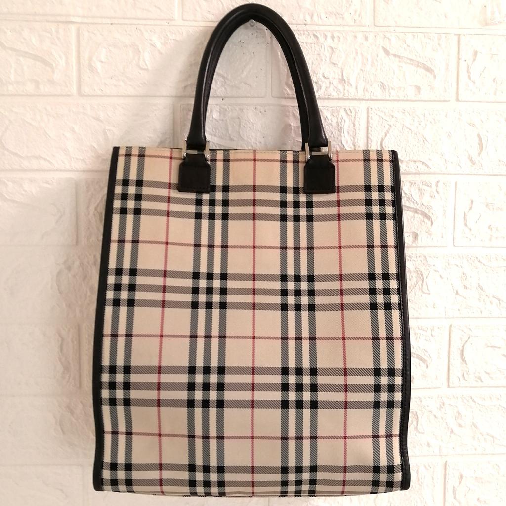 BURBERRY バッグ サイズ表示なし メリードール｜BURBERRYの