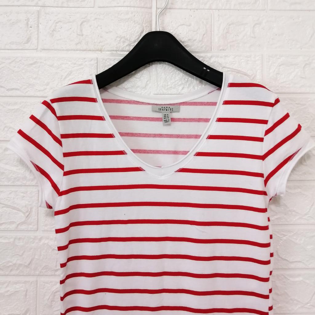 Maa様3点❤️ZARA♡美品 全く同じの着用してます ロゴいり半袖tシャツ テキストプリント Tシャツ - レッド | ZARA Japan / 日本