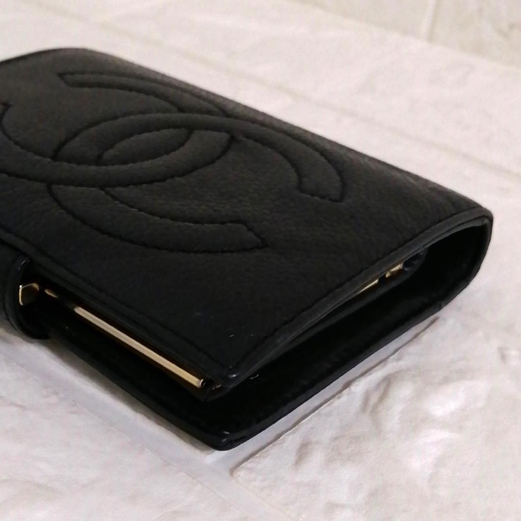 急いで_バイマ未掲載_25s_即完_パープル_CHANEL_財布_折り財布 状態良 期間限定☆ CHANEL シャネル 折り財布 小銭入れ - メルカリ