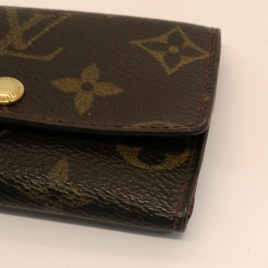 LOUIS VUITTON ケース 、キーケース付属品なし！ カードキーケース ポシェット・クレ モノグラム・アンプラント