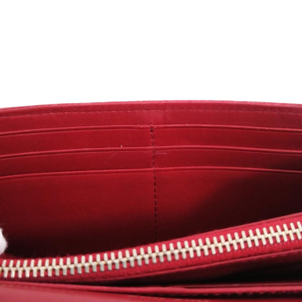 miu miu 長財布 レッド 箱付き miu ミュウミュウ 財布 日本未発売 MIU 5ARE99 エナメル L字