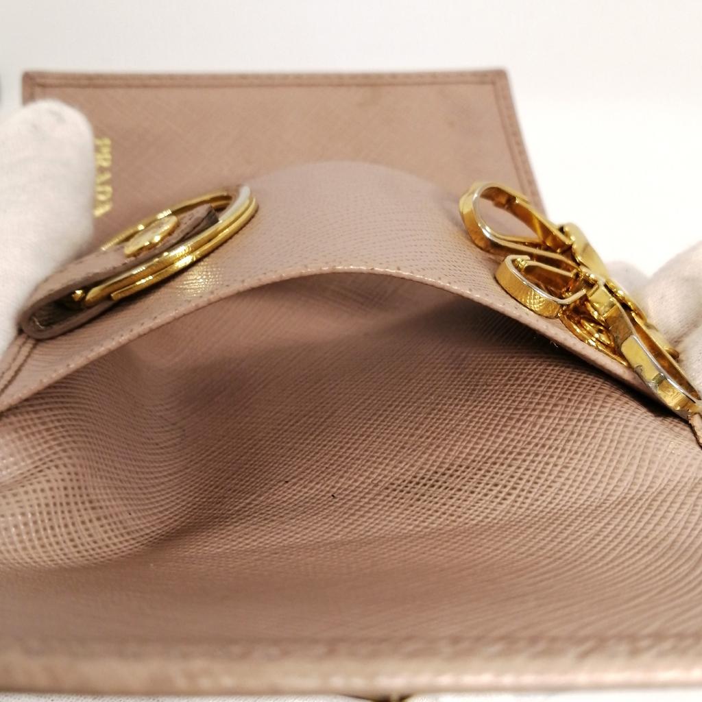 【 新品未使用 】PRADA キーケース　ギャランティカードあり プラダ PRADA キーケース レディース PRADA 1PG004 QWA F068Z