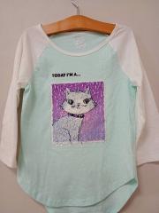 SO AUTHENTIC AMERICAN、130cm、カットソー、綿・ポリエステル、女の子用