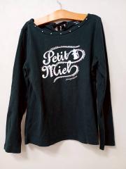 pom ponette junior、150cm、カットソー、綿、女の子用