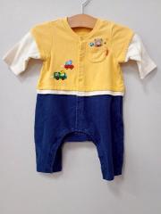 mikihouse、50～70cm、カバーオール、綿・ポリウレタン、男の子用