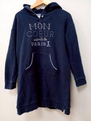 pom ponette junior、150cm、パーカー、綿・ポリウレタン、女の子用