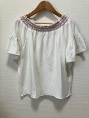 Samansa Mos2 blue、Mサイズ、カットソー