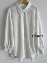 rienda、F（フリー）、シャツ・ブラウス