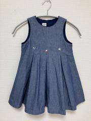 familiar、110cm、ワンピース、綿、女の子用