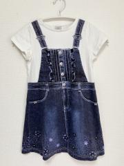 ANNA SUI Mini、130cm、ワンピース、綿、女の子用