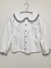 mezzo piano、130cm、ブラウス、ポリエステル、女の子用