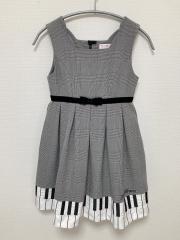 mezzo piano、130cm、ジャンパースカート、ポリエステル、女の子用