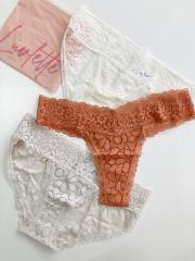 Luvlette【ショーツ3枚セット】、～XSサイズ、ショーツ