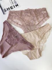 SHEIN【ショーツ3枚セット】、Sサイズ、ショーツ