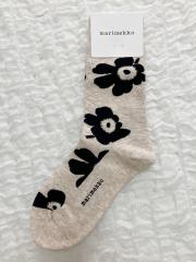marimekko、23.5cm、レッグウェア