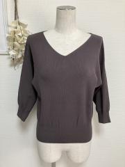 NATURAL BEAUTY BASIC、F（フリー）、ニット