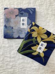 【藍染】大判２枚組、その他、ファッション雑貨・小物