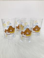 リラックマ グラス4個セット、その他、食器