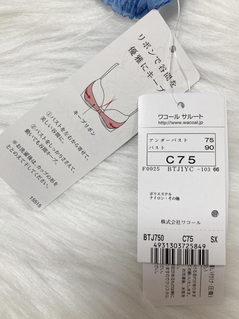 Wacoal Salute ブラジャー C75 Re&｜Wacoal Saluteのメンズの古着通販