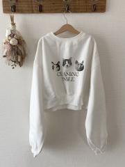NICE CLAUP、F（フリー）、スウェット・パーカー