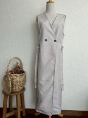 Samansa Mos2 blue、F（フリー）、カーディガン・ボレロ・ベスト