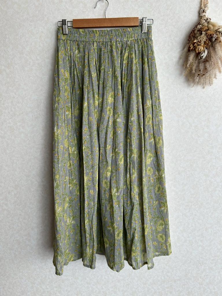 桟原様リクエスト分 Samansa Mos2 blue スカート F（フリー） りんごのほっぺ