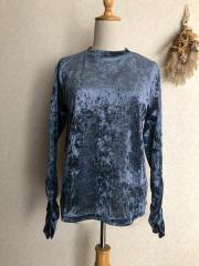 Samansa Mos2 blue、F（フリー）、カットソー