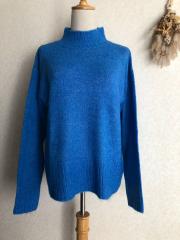 Samansa Mos2 blue、F（フリー）、カットソー