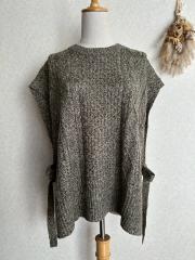 Samansa Mos2 blue、F（フリー）、カーディガン・ボレロ・ベスト