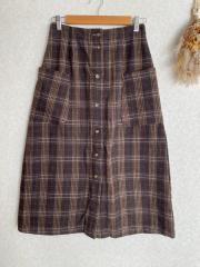 Samansa Mos2 blue、F（フリー）、スカート