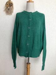 Samansa Mos2 blue、F（フリー）、カーディガン・ボレロ・ベスト