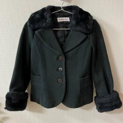 familiar、120cm、ジャケット、綿・ポリウレタン、女の子用