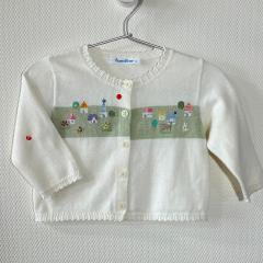 familiar、50～70cm、カーディガン、綿、女の子用