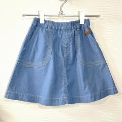 familiar、130cm、スカート、綿・ポリウレタン、女の子用
