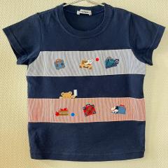 familiar、100cm、Ｔシャツ、綿、男の子用