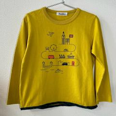 familiar、120cm、Ｔシャツ、綿、男の子用