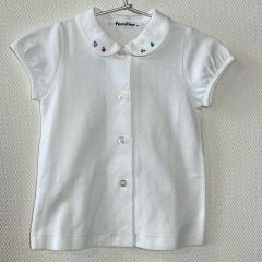 familiar、80cm、ブラウス、綿、女の子用