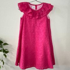 familiar、120cm、ワンピース、綿、女の子用