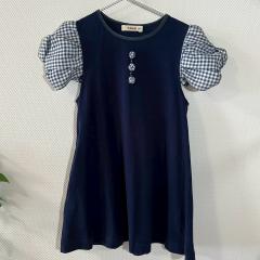 familiar、130cm、ワンピース、綿、女の子用