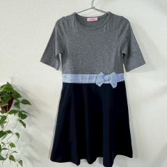 familiar、120cm、ワンピース、綿、女の子用