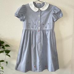 familiar、120cm、ワンピース、綿、女の子用