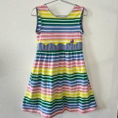 familiar、120cm、ワンピース、綿、女の子用