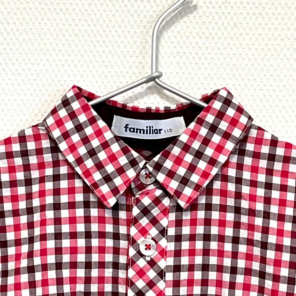 familiar シャツ 110cm キッズストック｜familiarの子供服の古着