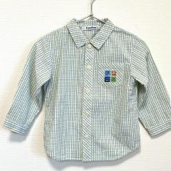 familiar、90cm、シャツ、綿、男の子用
