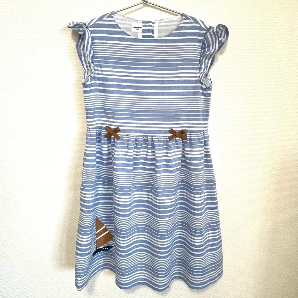 familiar 定番ワンピース　130cm familiar ワンピース 130cm キッズストック｜familiarの子供服の